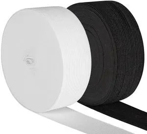 Elastic Band for Sewing, 2 Inch Elastic for Sewing Elastic Straps Wig Band Edge Band Knit Spool Sewing Band for Waistbands Pants Clothes & Lace Front Wigs((10 Yard Black, 10 Yard White) Elastic Band for Sewing, 2 Inch Elastic for Sewing Elastic Straps Wig Band Edge Band Knit Spool Sewing Band for Waistbands Pants Clothes & Lace Front Wigs((10 Yard Black, 10 Yard White)