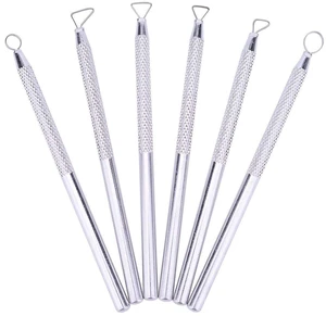 6 Pcs Clay Pottery Sculpting ToolsSet Caving Craft Modelling Tools | Pottery Polymer Clay Ribbon Loop Tools ,Scraper Ceramic Modelling Tools, Sculpture Tools for Clay, Sculpture Carving Tools 6 Pcs Clay Pottery Sculpting ToolsSet Caving Craft Modelling Tools | Pottery Polymer Clay Ribbon Loop Tools ,Scraper Ceramic Modelling Tools, Sculpture Tools for Clay, Sculpture Carving Tools