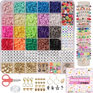 Bracelet Making Kit for Beginner 5000Pcs Preppy Polymer Friendship Bracelet Making with Charms Kit for Jewelry Making DIY Arts and Crafts Birthday Gifts Toys for Kids Age 6-13 Bracelet Making Kit for Beginner 5000Pcs Preppy Polymer Friendship Bracelet Making with Charms Kit for Jewelry Making DIY Arts and Crafts Birthday Gifts Toys for Kids Age 6-13