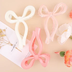 3 Pcs Bow Hair Clips Elegant Hair Claw Butterfly Hair Accessories for Girls Nonslip Butterfly Clips Hair Styling Accessories for Women 3 Pcs Bow Hair Clips Elegant Hair Claw Butterfly Hair Accessories for Girls Nonslip Butterfly Clips Hair Styling Accessories for Women