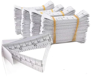 Pack of 100pcs 1m 40" Paper Tape Measure, Wound Measuring Rulers | Measuring Babies Head, Disposable Pack of 100pcs 1m 40" Paper Tape Measure, Wound Measuring Rulers | Measuring Babies Head, Disposable