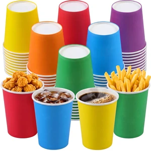 60 Pieces 9 Ounce Disposable Paper Cups Rainbow Party Cups Drinking Cups for Party, DIY and Holiday, 6 Colors 60 Pieces 9 Ounce Disposable Paper Cups Rainbow Party Cups Drinking Cups for Party, DIY and Holiday, 6 Colors