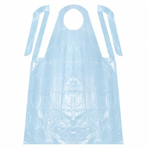 100 PCS Disposable PE Aprons, Waterproof Cooking Aprons for Kitchen & Food Service, Individually Wrapped 100 PCS Disposable PE Aprons, Waterproof Cooking Aprons for Kitchen & Food Service, Individually Wrapped