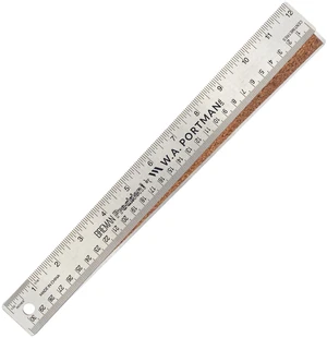 WA Portman Metal Ruler 12'', Metric Edge Corkback Stainless Steel Ruler | Flexible Non-Slip Metal Ruler with Cork Backing Stainless Steel Straight Edge, Metric Construction Ruler for DIY Art & Crafts WA Portman Metal Ruler 12'', Metric Edge Corkback Stainless Steel Ruler | Flexible Non-Slip Metal Ruler with Cork Backing Stainless Steel Straight Edge, Metric Construction Ruler for DIY Art & Crafts