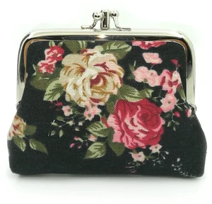 Cute Floral Buckle Coin Purse Retro Kiss-lock Change Purse Wallets | 2 Compartments Flower Change Purse Pouch Kiss Lock Women's Coin Purses Vintage Mini Wallets Christmas Small Gifts for Women Cute Floral Buckle Coin Purse Retro Kiss-lock Change Purse Wallets | 2 Compartments Flower Change Purse Pouch Kiss Lock Women's Coin Purses Vintage Mini Wallets Christmas Small Gifts for Women