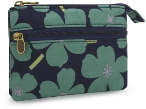 Cute Mini Floral Coin Purse for Women, Vintage Zip Wallet Card Holder | Pocket-size, cotton-linen canvas, 3 sections, front zip pocket, gift-ready change pouch for cash, keys, lipstick, jewelry Cute Mini Floral Coin Purse for Women, Vintage Zip Wallet Card Holder | Pocket-size, cotton-linen canvas, 3 sections, front zip pocket, gift-ready change pouch for cash, keys, lipstick, jewelry