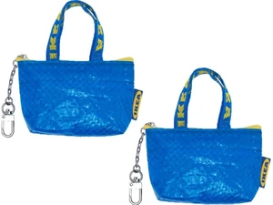 Key & Coin Purse KNOLIG Bag Small Blue with One Zipper Bag (2 set) Key & Coin Purse KNOLIG Bag Small Blue with One Zipper Bag (2 set)