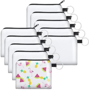 10 Pieces Sublimation Coin Purse DIY Blank Bags, 3.74 x 4.52 Inches | Blank Makeup Bags Bulk, Cosmetic Pouch, Small Cute Coin Purse, Heat Transfer Canvas Bag with Zipper for Ladies Kids 10 Pieces Sublimation Coin Purse DIY Blank Bags, 3.74 x 4.52 Inches | Blank Makeup Bags Bulk, Cosmetic Pouch, Small Cute Coin Purse, Heat Transfer Canvas Bag with Zipper for Ladies Kids