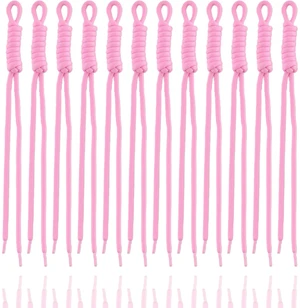 Paracord Keychain 12pcs Pink Paracord Rope Keychain Bag Charm Braided Cord Rope Bag Charm for Purse Handmade Key Chain Backpack Handbag Decoration Paracord Keychain 12pcs Pink Paracord Rope Keychain Bag Charm Braided Cord Rope Bag Charm for Purse Handmade Key Chain Backpack Handbag Decoration