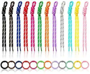 24 Pcs Paracord Keychain Bulk - DIY Colorful Paracord Bag Charm Kit Rope | Thin Paracord Keychain Rope Bag Charms for Backpacks Handbags Rope Keychain Kit Paracord Keychains DIY Para Cord Key Chains 24 Pcs Paracord Keychain Bulk - DIY Colorful Paracord Bag Charm Kit Rope | Thin Paracord Keychain Rope Bag Charms for Backpacks Handbags Rope Keychain Kit Paracord Keychains DIY Para Cord Key Chains