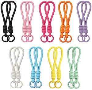 18Pcs Paracord Keychain Wristlet Bag Charm Durable and Rope Keychain | Sturdy, Portable, Practical, Multicolored 18Pcs Paracord Keychain Wristlet Bag Charm Durable and Rope Keychain | Sturdy, Portable, Practical, Multicolored