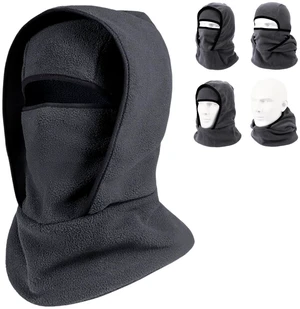Outdoor Winter Warm Hat Neckband Integrated Cycling Ski Mask, Winter Windproof Balaclava Fleece Thermal Warm Full Faces Ski Head Face Outdoor Mask Hood Cycling Cap Cover Thermal Hat, Dark Gray Outdoor Winter Warm Hat Neckband Integrated Cycling Ski Mask, Winter Windproof Balaclava Fleece Thermal Warm Full Faces Ski Head Face Outdoor Mask Hood Cycling Cap Cover Thermal Hat, Dark Gray
