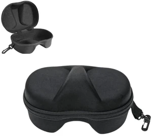 Portable Dive Mask Case, 1PC Snorkel Mask Storage Box with Hook, EVA Material Lightweight Protective Container for Swimming Goggles & Diving Mask(Black) Portable Dive Mask Case, 1PC Snorkel Mask Storage Box with Hook, EVA Material Lightweight Protective Container for Swimming Goggles & Diving Mask(Black)