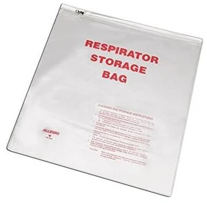 Industries 2000 Respirator Storage Bag with Zipper, 14" x 16", Large Industries 2000 Respirator Storage Bag with Zipper, 14" x 16", Large