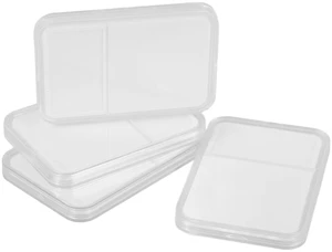 Stamp Storage Box 4Pcs Transparent Plastic Stamp Case for Collecting and Displaying Clear Storage Pockets for Organized Collection Tabletop and Cabinet Use 3.34X2.55X0.27In Stamp Storage Box 4Pcs Transparent Plastic Stamp Case for Collecting and Displaying Clear Storage Pockets for Organized Collection Tabletop and Cabinet Use 3.34X2.55X0.27In