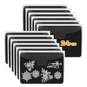 24 Pcs Magnetic Sheets for Die Storage Stamp and Die Storage Pockets Die Cut Storage for Card Making (12 Pcs Sheets+ 12 Pcs Bags, 0.8 mm Thickness 24 Pcs Magnetic Sheets for Die Storage Stamp and Die Storage Pockets Die Cut Storage for Card Making (12 Pcs Sheets+ 12 Pcs Bags, 0.8 mm Thickness