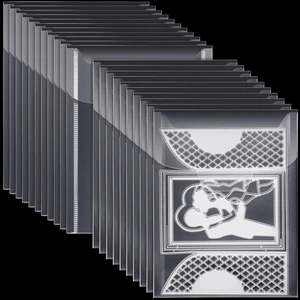 21 Pieces Clear Stamp and Die Storage Bag Pockets Resealable Plastic Seal Storage Envelopes Case Dies Stamp Pocket for Christmas DIY Paper Card Craft(5 x 7 Inch) 21 Pieces Clear Stamp and Die Storage Bag Pockets Resealable Plastic Seal Storage Envelopes Case Dies Stamp Pocket for Christmas DIY Paper Card Craft(5 x 7 Inch)