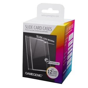 Slide Card Cases - Premium Hard-Shell Card Holders with Innovative Slide-Lock Mechanism (12 Pack), Designed for Standard Sized Trading Cards, Great for LCGs and TCGS Slide Card Cases - Premium Hard-Shell Card Holders with Innovative Slide-Lock Mechanism (12 Pack), Designed for Standard Sized Trading Cards, Great for LCGs and TCGS