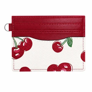 Cute Fruit Prints Slim Credit Card Case for Women Girls | Credit Card Slots, Back ID Window, Keyring Cute Fruit Prints Slim Credit Card Case for Women Girls | Credit Card Slots, Back ID Window, Keyring