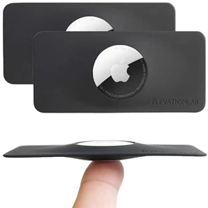 AirTag Wallet Holder - Worlds Thinnest - Elevation Lab (2 Pack) | Flexible, shorter than a credit card, stays hidden, patent pending AirTag Wallet Holder - Worlds Thinnest - Elevation Lab (2 Pack) | Flexible, shorter than a credit card, stays hidden, patent pending