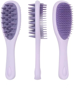Silicone Scalp Massage Brush, Shampoo Hair Wash Comb for Shower | Double Size, Long Handle, Soft Silicone Bristles, Scalp Exfoliator, Shower Shampoo Brush, Deep Clean Hair Roots, Scalp Care Silicone Scalp Massage Brush, Shampoo Hair Wash Comb for Shower | Double Size, Long Handle, Soft Silicone Bristles, Scalp Exfoliator, Shower Shampoo Brush, Deep Clean Hair Roots, Scalp Care