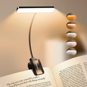 26 LED Reading Lights for Books in Bed, Ideal Gifts for Reader | Rechargeable Book Light, Eye Caring 5 Amber Colors Stepless Dimming, Travel Lightweight Clip-on, Book Lovers Men Women Kids 26 LED Reading Lights for Books in Bed, Ideal Gifts for Reader | Rechargeable Book Light, Eye Caring 5 Amber Colors Stepless Dimming, Travel Lightweight Clip-on, Book Lovers Men Women Kids