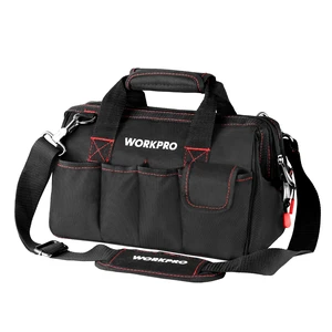 12-inch Close Top Wide Mouth Storage Tool Bag, W081020A 12-inch Close Top Wide Mouth Storage Tool Bag, W081020A