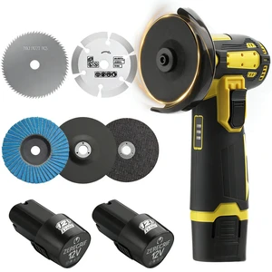4000mah Battery Angle Grinder Tool, 19500RPM Cordless Angle Grinder with battery, Small Portable Angle Grinder, Cordless cut off tool,Brushless Handheld Angle Grinders 4000mah Battery Angle Grinder Tool, 19500RPM Cordless Angle Grinder with battery, Small Portable Angle Grinder, Cordless cut off tool,Brushless Handheld Angle Grinders