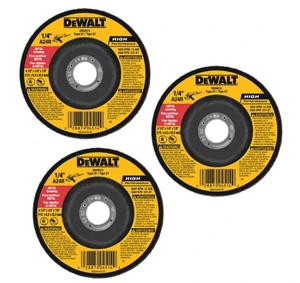 DW4514 4-1/2-Inch by 1/4-Inch by 7/8-Inch Metal Grinding Wheel (3) DW4514 4-1/2-Inch by 1/4-Inch by 7/8-Inch Metal Grinding Wheel (3)