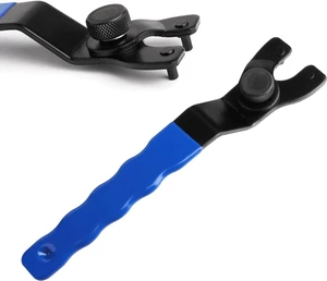 Adjustable grinding wrench, pin wrench for angle grinder and polishing machine (1, blue) Adjustable grinding wrench, pin wrench for angle grinder and polishing machine (1, blue)