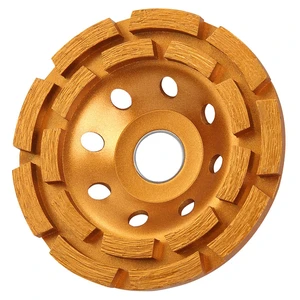 644030 Diamond Concrete Grinding Wheel 4 1/2 inch for Polishing and Cleaning Stone Concrete Surface, Cement, Marble, Rock, Granite, and Thinset Removing, Angle Grinder Wheels Cup 644030 Diamond Concrete Grinding Wheel 4 1/2 inch for Polishing and Cleaning Stone Concrete Surface, Cement, Marble, Rock, Granite, and Thinset Removing, Angle Grinder Wheels Cup