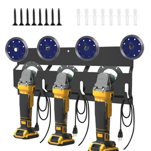 Angle Grinder Holder, Carbon Steel Angle Grinder Stand, Tool Holder Wall Mount, Efficient Angle Grinder Bracket, Versatile Angle Grinder Rack for Angle Grinder Tools Flap Cutting Discs Angle Grinder Holder, Carbon Steel Angle Grinder Stand, Tool Holder Wall Mount, Efficient Angle Grinder Bracket, Versatile Angle Grinder Rack for Angle Grinder Tools Flap Cutting Discs