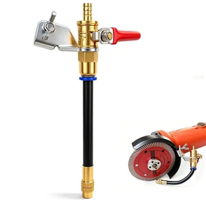 Angle Grinder Misting System Water Sprayer,Dust Remover Water Sprayer for Cutting Machine,Aluminum & Brass Misting Attachment for Cutting Tile Concrete Marble Stone Angle Grinder Misting System Water Sprayer,Dust Remover Water Sprayer for Cutting Machine,Aluminum & Brass Misting Attachment for Cutting Tile Concrete Marble Stone