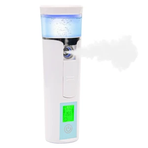 Nano Facial Mister, Mini Facial Steamer, Handy Moisturizing Mist Sprayer, Atomization Eyelash Extensions Skin Care Steamer (Water Supplementer) (50ml) Nano Facial Mister, Mini Facial Steamer, Handy Moisturizing Mist Sprayer, Atomization Eyelash Extensions Skin Care Steamer (Water Supplementer) (50ml)