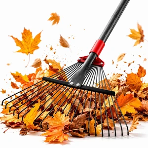 76Inch Adjustable Metal Leaf Rake, 18 Metal Tines Heavy Duty Leaves Rake for Lawns with 8-18" Expandable Head Long Handle Garden Rakes for Leaves Yard Gardening Grass Outdoor Camping Debris 76Inch Adjustable Metal Leaf Rake, 18 Metal Tines Heavy Duty Leaves Rake for Lawns with 8-18" Expandable Head Long Handle Garden Rakes for Leaves Yard Gardening Grass Outdoor Camping Debris
