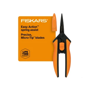 6" Non-Stick Pruning Snips, Resin-Resistant Garden Scissors | Garden Shears for Weeds, Flower Buds & Small Plants, Steel Blades Stay Sharp, Easy Action Spring, SoftGrip Handles 6" Non-Stick Pruning Snips, Resin-Resistant Garden Scissors | Garden Shears for Weeds, Flower Buds & Small Plants, Steel Blades Stay Sharp, Easy Action Spring, SoftGrip Handles
