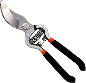Classic Bypass Pruning Shears Clippers Heavy Duty Forged Steel Garden Pruners Safety Lock Non Slip Comfort Grips Cuts up to 1 Diameter Professional Bypass Pruners for Gardening Classic Bypass Pruning Shears Clippers Heavy Duty Forged Steel Garden Pruners Safety Lock Non Slip Comfort Grips Cuts up to 1 Diameter Professional Bypass Pruners for Gardening