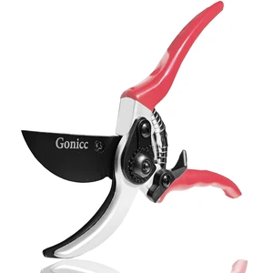 8" Professional Sharp Bypass Pruning Shears (GPPS-1002) | Arthritis Friendly Garden Scissors & Plant Clippers, Sap Groove Design, Effortlessly Prunes 3/4" Branches. 8" Professional Sharp Bypass Pruning Shears (GPPS-1002) | Arthritis Friendly Garden Scissors & Plant Clippers, Sap Groove Design, Effortlessly Prunes 3/4" Branches.