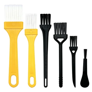Mini Keyboard Cleaning Brushes for Laptop, PC and Electronics, 6-Pack | soft nylon mini brushes for loose dust in keyboards, laptops, phones, monitor edges, vents and narrow electronics gaps. Mini Keyboard Cleaning Brushes for Laptop, PC and Electronics, 6-Pack | soft nylon mini brushes for loose dust in keyboards, laptops, phones, monitor edges, vents and narrow electronics gaps.