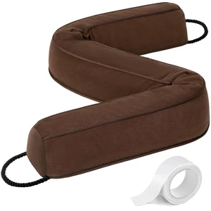 38 Weighted Under Door Draft Stopper, 2.2lb Door Wind Blocker | Fits 3 Large Gap, Block Air Draft from Bottom Door, Fits Front Door, Bedroom Door, Interior Door, Easy to Install, Brown 38 Weighted Under Door Draft Stopper, 2.2lb Door Wind Blocker | Fits 3 Large Gap, Block Air Draft from Bottom Door, Fits Front Door, Bedroom Door, Interior Door, Easy to Install, Brown