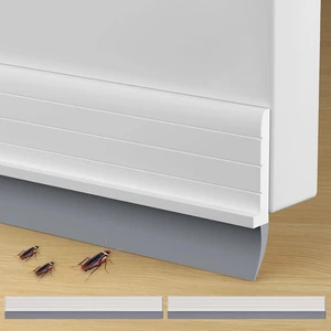 2Pc Total 72" Hard Door Draft Stopper,Door Sweep for Bottom of Door | Weather Stripping Door Seal Adjustable, Under Door Draft Stopper Gap Filler, Bottom Seal, Air,Light,Noise,Dust Blocker-White 2Pc Total 72" Hard Door Draft Stopper,Door Sweep for Bottom of Door | Weather Stripping Door Seal Adjustable, Under Door Draft Stopper Gap Filler, Bottom Seal, Air,Light,Noise,Dust Blocker-White