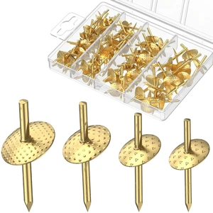 80 Pcs Picture Hangers, Picture Hanging Kit 4 Sizes | Picture hanging hooks, picture Hanging Nails, long picture hooks, for photo frame Art mirror decor, gold 80 Pcs Picture Hangers, Picture Hanging Kit 4 Sizes | Picture hanging hooks, picture Hanging Nails, long picture hooks, for photo frame Art mirror decor, gold