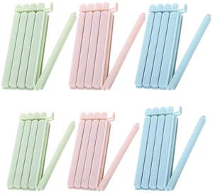 30 PCS Sealing Clip Bag, Large and Small Size Food Bag Clips for Food Bread Potato Snack Storage Plastic Sealing Clips for Kitchen and Home. Pink Blue Green (2 Sizes) 30 PCS Sealing Clip Bag, Large and Small Size Food Bag Clips for Food Bread Potato Snack Storage Plastic Sealing Clips for Kitchen and Home. Pink Blue Green (2 Sizes)