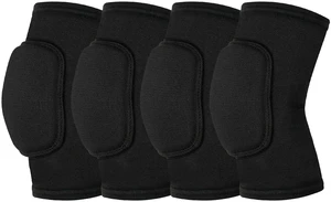 2 Pairs Volleyball Knee Pads Youth, Black Knee Pads for Girls, Women, Kids | Soft Protective Sports Knee Pads for Volleyball, Dance, Football, Yoga, Tennis, Running, Cycling & More 2 Pairs Volleyball Knee Pads Youth, Black Knee Pads for Girls, Women, Kids | Soft Protective Sports Knee Pads for Volleyball, Dance, Football, Yoga, Tennis, Running, Cycling & More