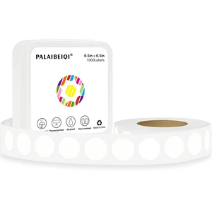 1/2 Inch Dot Stickers,0.5 Inch Removable Round Sticker Labels,Waterproof,Oil Proof,Easy to Apply,for Preschoolers,Crafts, Small Retail Stores,Offices,Garages,Yard Sales (White,1000 Pcs) 1/2 Inch Dot Stickers,0.5 Inch Removable Round Sticker Labels,Waterproof,Oil Proof,Easy to Apply,for Preschoolers,Crafts, Small Retail Stores,Offices,Garages,Yard Sales (White,1000 Pcs)