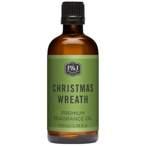 Christmas Wreath Scented Oil 100ml - Fragrance Oil for Candle Making, Soap Making, Diffuser Oil Christmas Wreath Scented Oil 100ml - Fragrance Oil for Candle Making, Soap Making, Diffuser Oil