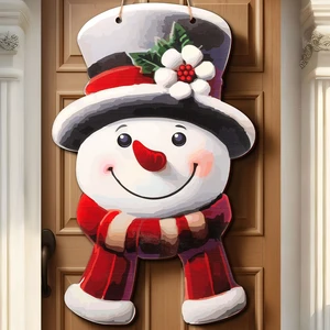 Christmas Snowman Wooden Hanging Sign Snowman Door Wreath Lovely | Christmas Door Welcome Decoration, Farmhouse Rustic Wreath, Xmas Party Indoor Outdoor Home Wall Window Front Door Decor Christmas Snowman Wooden Hanging Sign Snowman Door Wreath Lovely | Christmas Door Welcome Decoration, Farmhouse Rustic Wreath, Xmas Party Indoor Outdoor Home Wall Window Front Door Decor