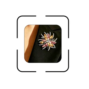 Dainty Crystal Flower Brooch Pin for Women Sparkling Elegant Rhinestone Flower Lapel Brooches Pins Clothing Hat Bag Scarf Decoration Daily Wedding Party Accessories Jewerly (Colorful) Dainty Crystal Flower Brooch Pin for Women Sparkling Elegant Rhinestone Flower Lapel Brooches Pins Clothing Hat Bag Scarf Decoration Daily Wedding Party Accessories Jewerly (Colorful)