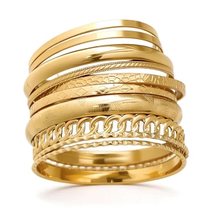 Gold Bangle Bracelets for Women, Indian Bangles Stackable Set, Multi Layer Textured 18K Gold Plated Chunky Bracelets Boho Jewelrys Set Gold Bangle Bracelets for Women, Indian Bangles Stackable Set, Multi Layer Textured 18K Gold Plated Chunky Bracelets Boho Jewelrys Set