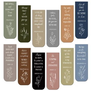48 Pcs Bible Verse Magnetic Christian Bookmarks Clips Dreamy Style | 12 Designs, Inspirational Flower Scripture Book Marker, Gift for Mother Women Men Book Lover Reading Classroom, 0.8x4.7in 48 Pcs Bible Verse Magnetic Christian Bookmarks Clips Dreamy Style | 12 Designs, Inspirational Flower Scripture Book Marker, Gift for Mother Women Men Book Lover Reading Classroom, 0.8x4.7in